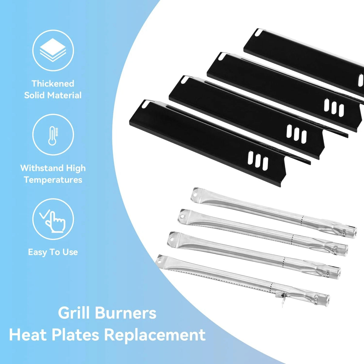 GR2215120-OG-00 Grill Replacement Parts for Outdoor Gourmet 4 Burner Silver