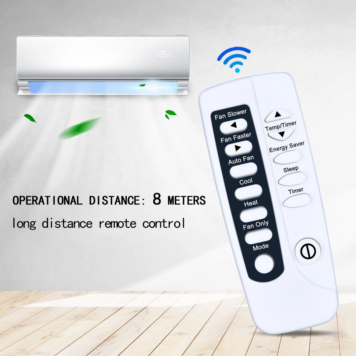 Remote Control For Frigidaire Air Conditioner 5304482937 5304472196 5304476904