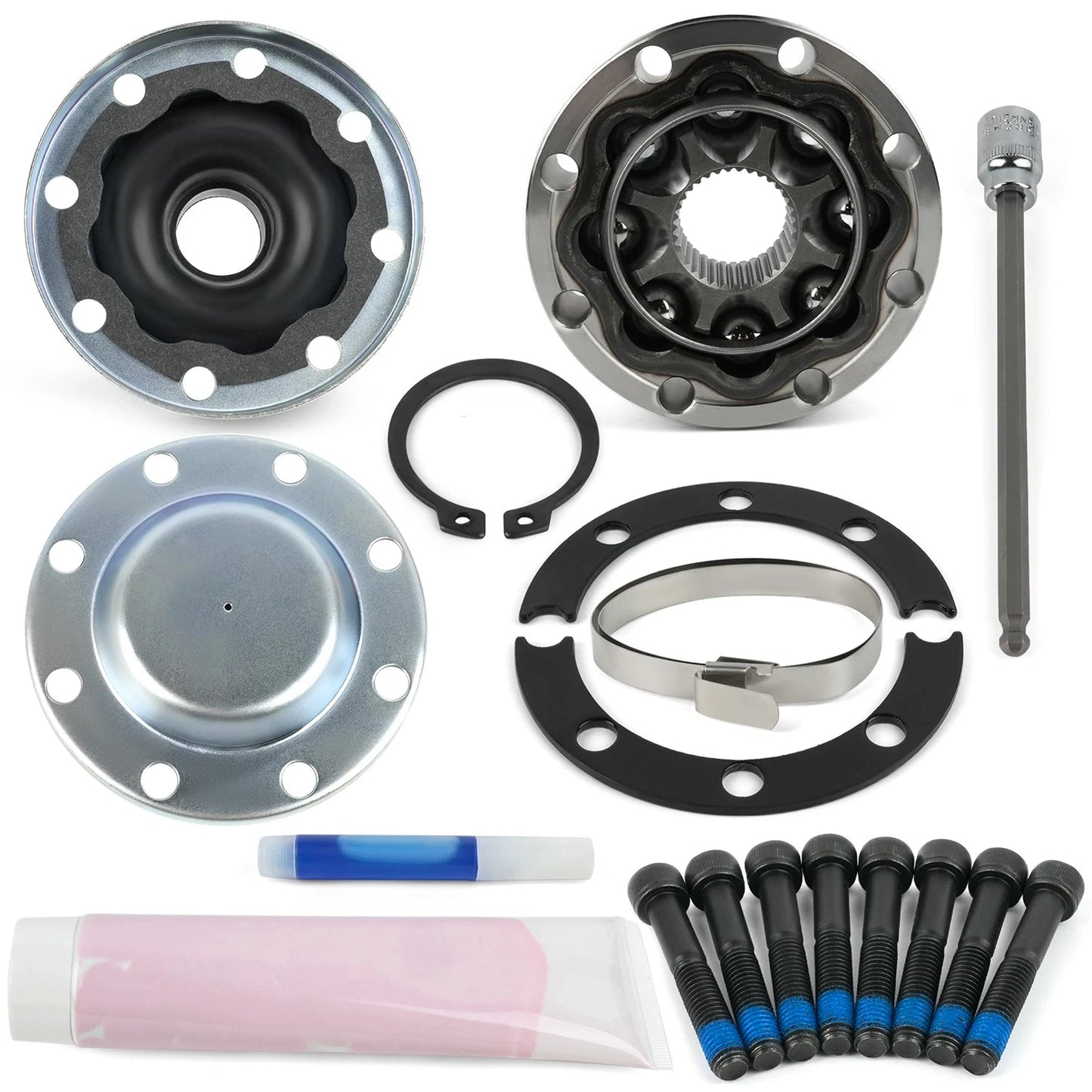 Factory Replacement CV Joint Kit - High-Angle Rzeppa 1744014 for 2007-2018 Jeep
