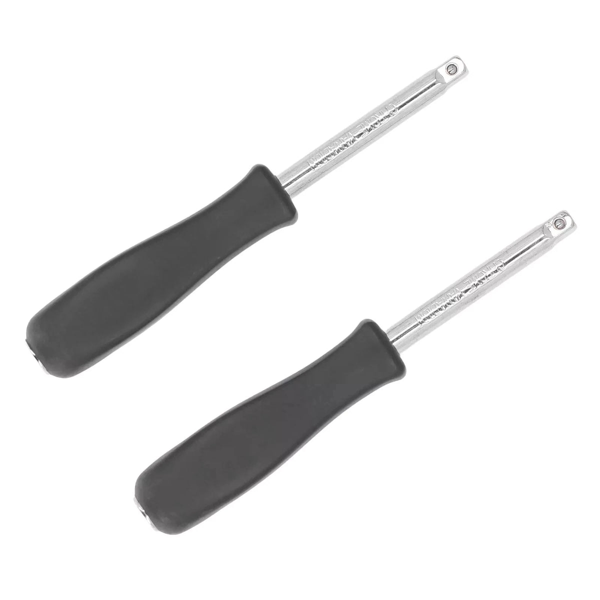 2 Pack 1/4" Drive Spinner Screwdriver Handle for 6.35mm Socket Bits Extension