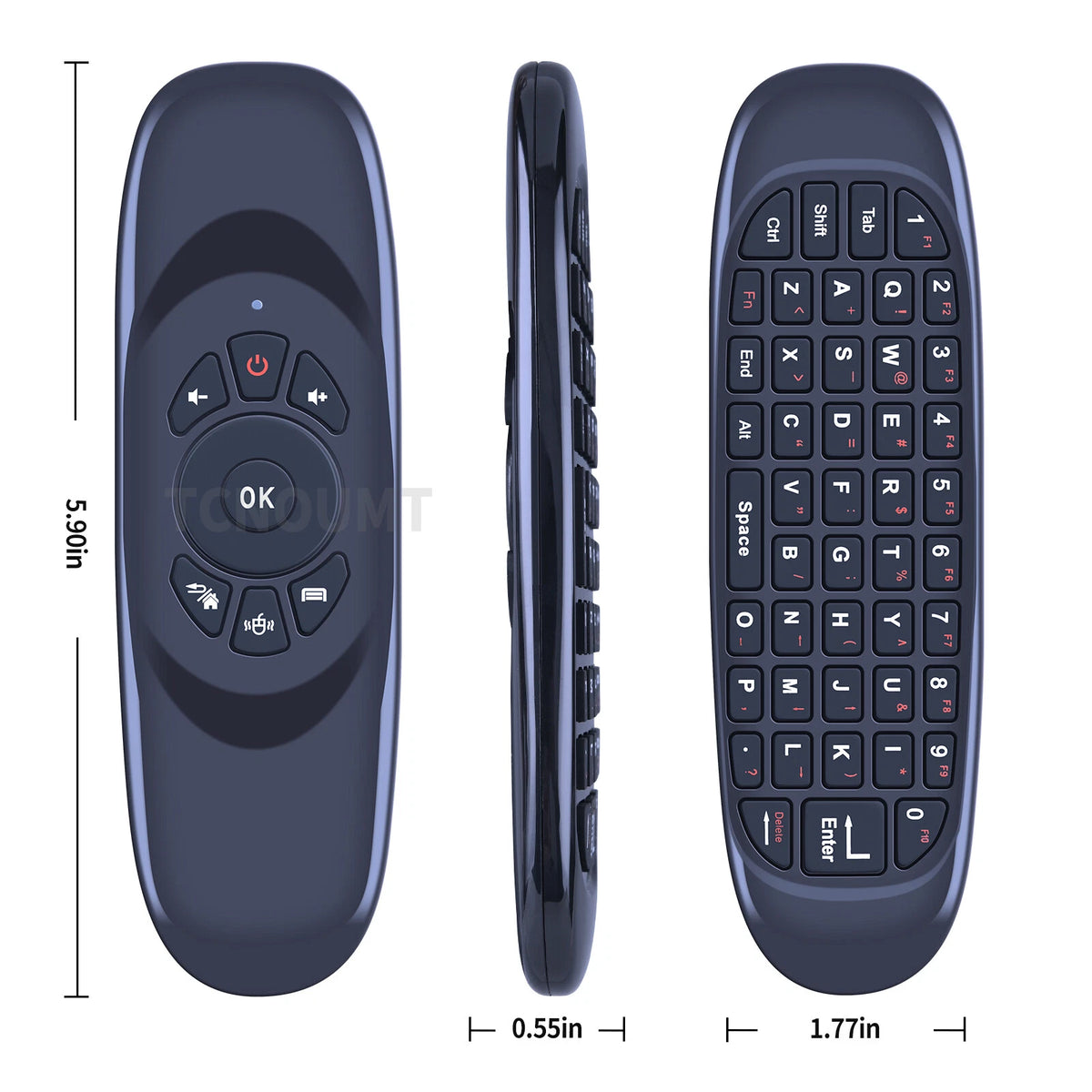Mini 2.4G Fly Air Mouse Multifunctional Remote with Keyboard For Android TV Box
