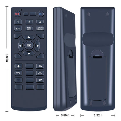 Replacement Remote Control For Barco RLM-W14 RLM-W8 RLS-W12 RLM-W6