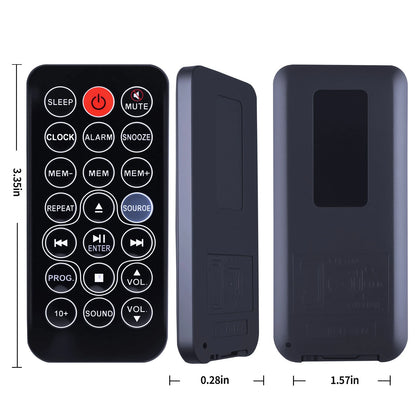 Remote Control For Thomson MIC200IBT MIC201IBT Compact Microhifi System
