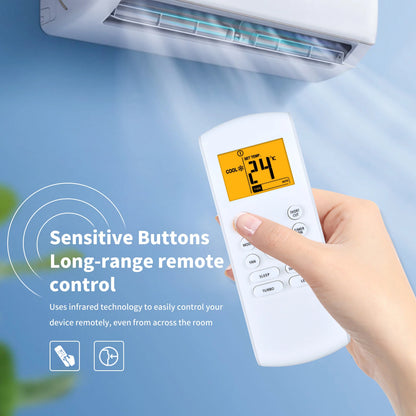 RG57B1/BGE Remote Control For Midea MRCOOL FRIMEC Klimaire Air Conditioner