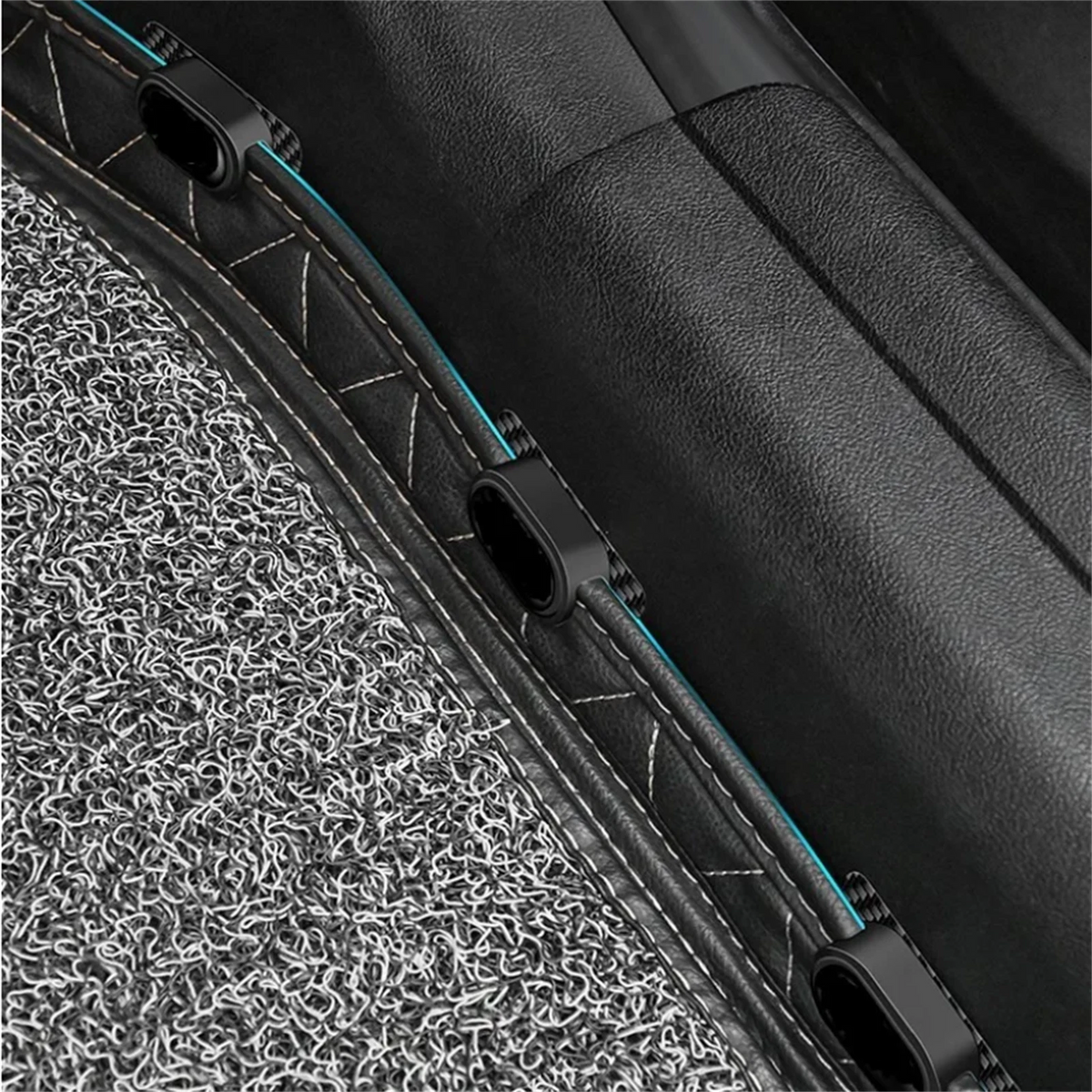 10Pack Car Mat Fixed Buckle Non-slip Sticker Hook Car Seat Cushion Carpet Buckle