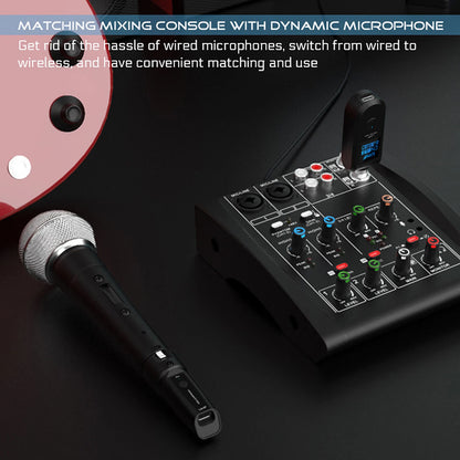1set Professional XLR Wireless Audio Transmitter&Receiver For Multiple Scenarios