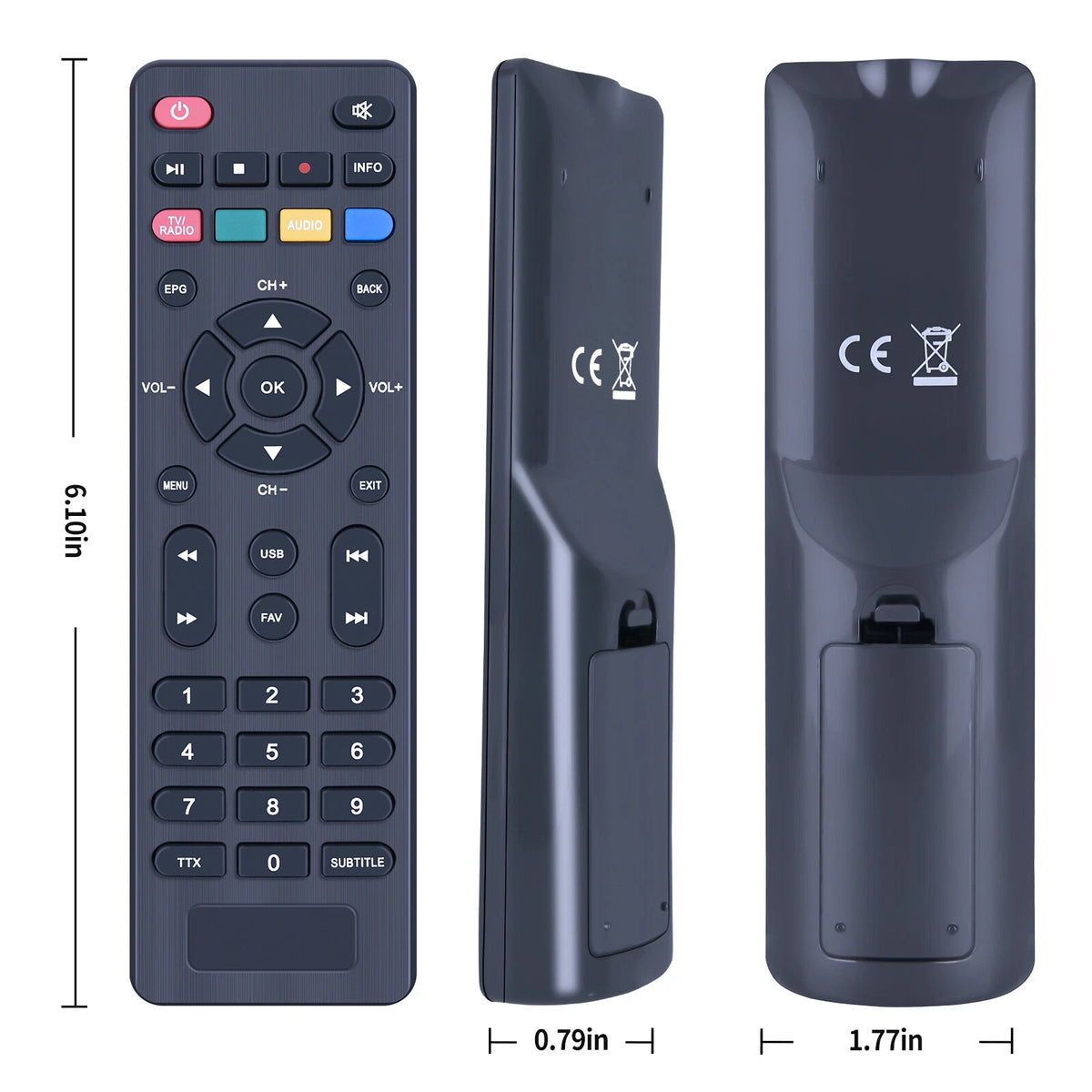 Replacement Remote Control For Telesystem TS6815/01/MINION