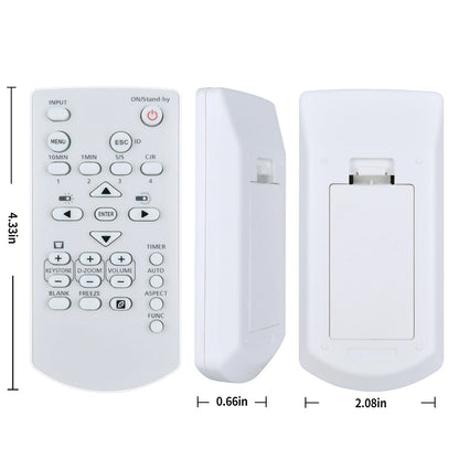 YT-161 Remote Control For Casio Projector XJ-F210WN S400W S400UN V10X V2