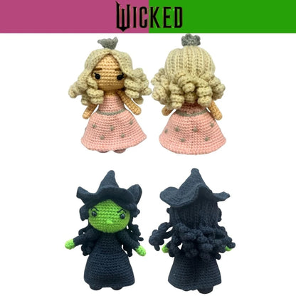 Innovative Designs Wicked Crochet Kit for Small, Elphaba and Glinda