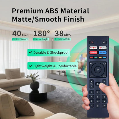 Remote Control For RCA 32-Inch HD Smart Google TV TC-LE32K-AN2401