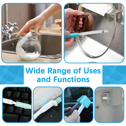 Ice Machine Cleaner Brush Kits, 12 Pcs Maker Tools Kits White