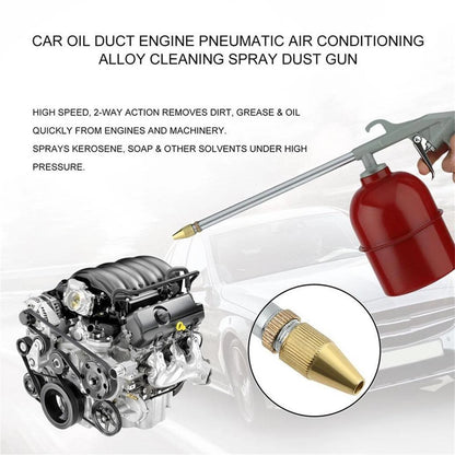 Car Oil Engine Cleaning Solvent Air Sprayer Degreaser Siphon Tool With Pot