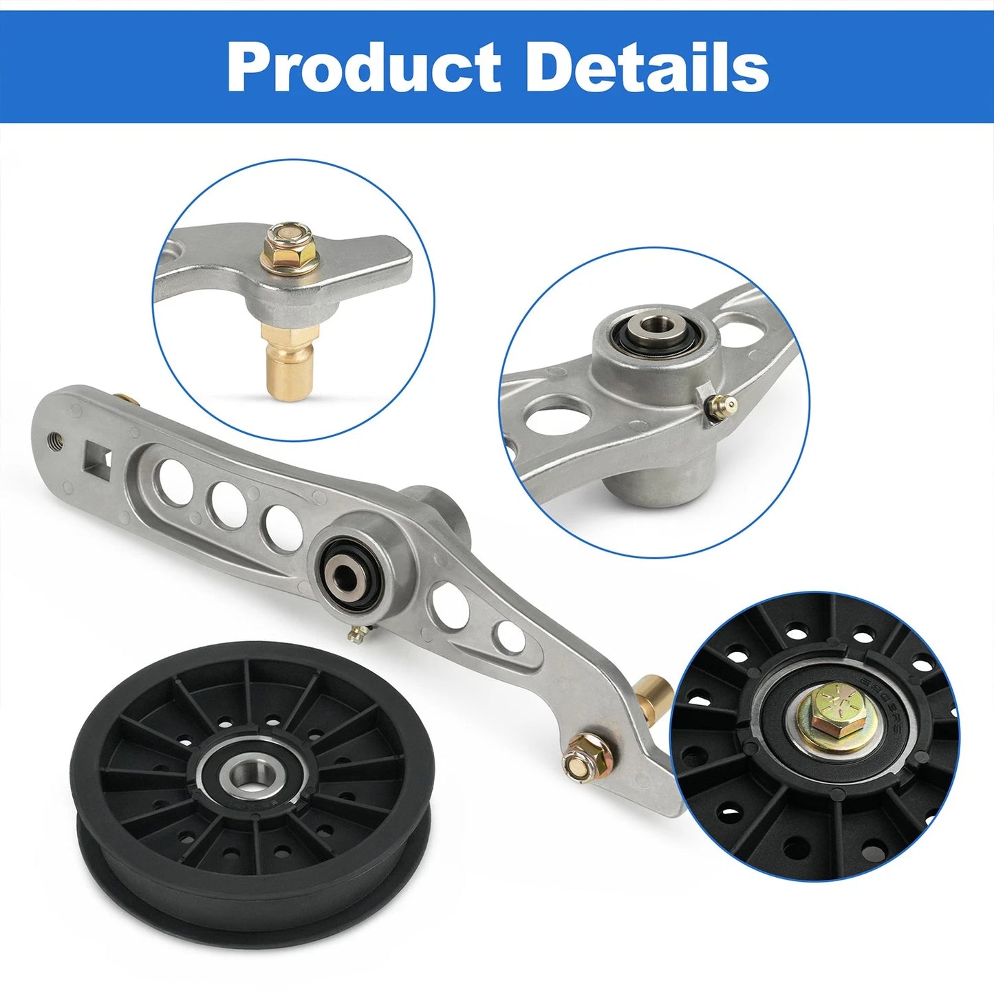 For Exmark Pump Idler 116-1255 Lazer Z AS E S X Z Series 109-2182 116-1185