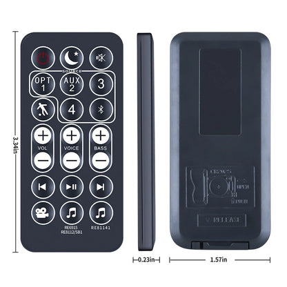 Remote Control For Polk SoundBar RE8112-1 RE8114-1 RE6915-1 RE81141 RE81121