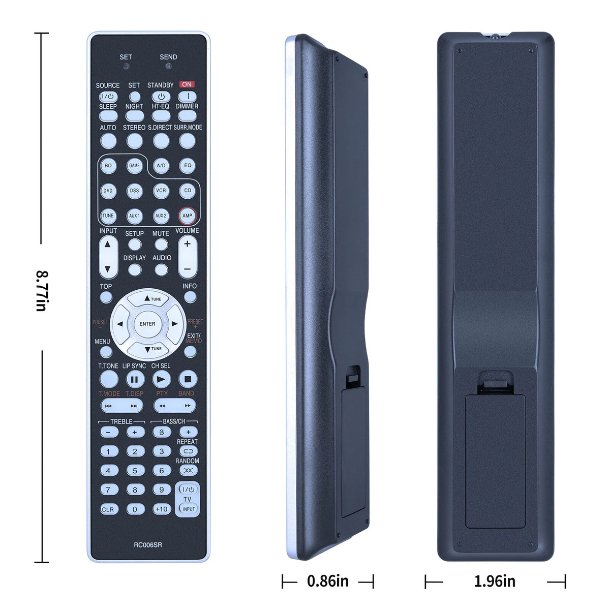RC006SR Remote Control For Marantz Home Theater Receiver NR-1501 NR1501