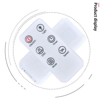 Replacement Remote Control For Antarctic Star 43 inch Tower Fan