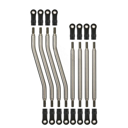 8Pcs Steel Link Plastic Rod End For Axial Capra 1.9 UTB AXI03004 1/10 RC Car