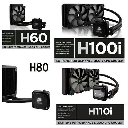 FM3 AM3 AM4 Cooler Mounting Bracket For Corsair Hydro H60 H80i H100i H110i GT d