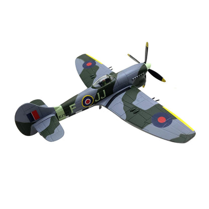 WWII Hawker Tempest Mk.V Royal Air Force Fighter Model 1/72 Scale Alloy Diecast