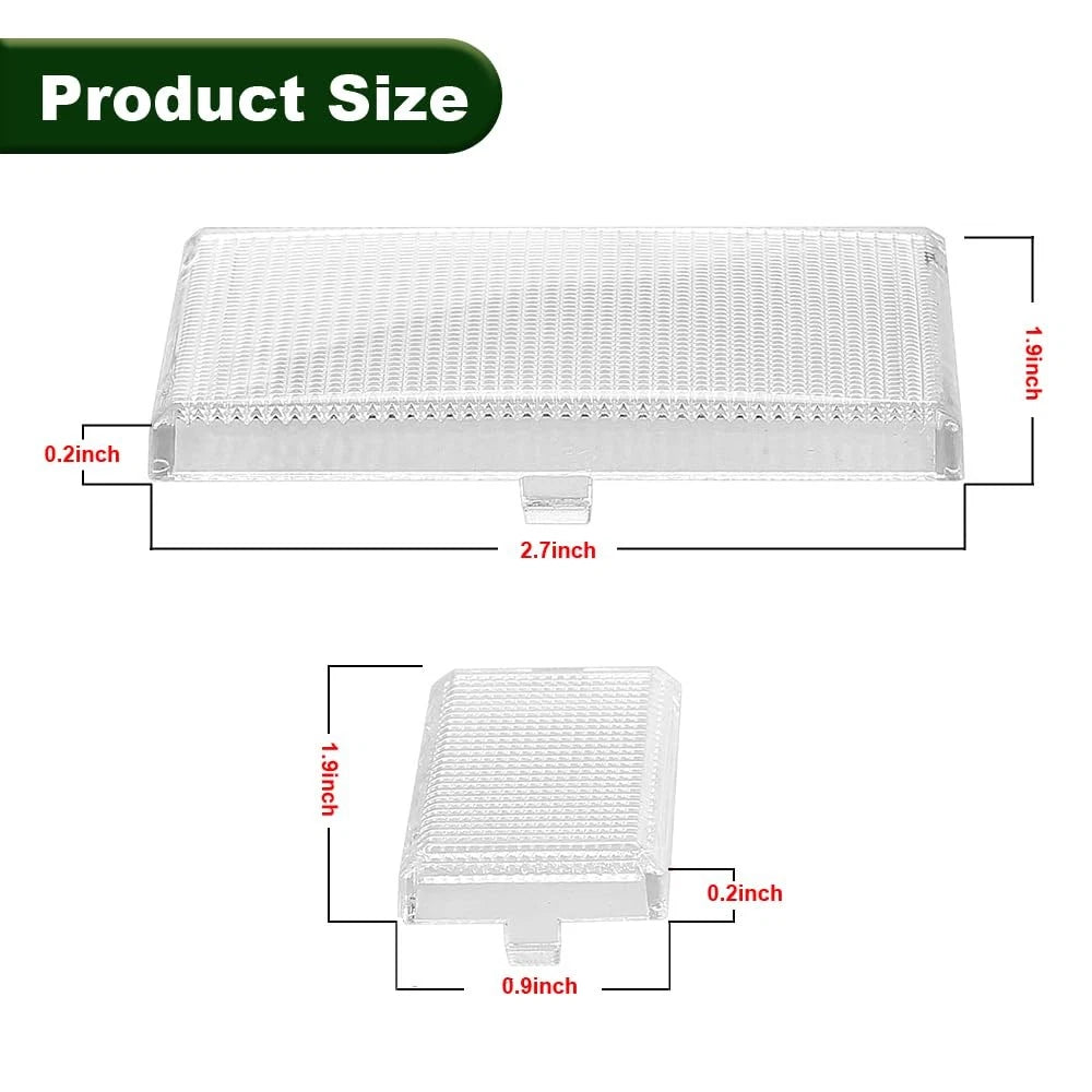 Dome Light Cover Interior Map Clear Covers