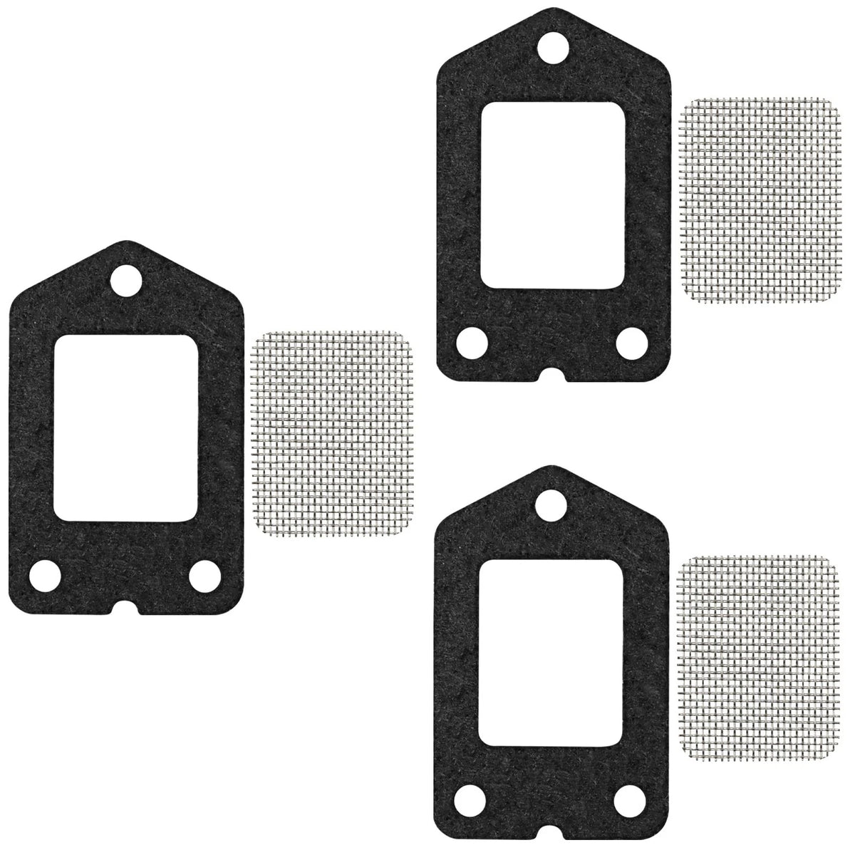 SRM-225 Spark Screen and Gasket Compatible with Echo 14586240630 Muffler...