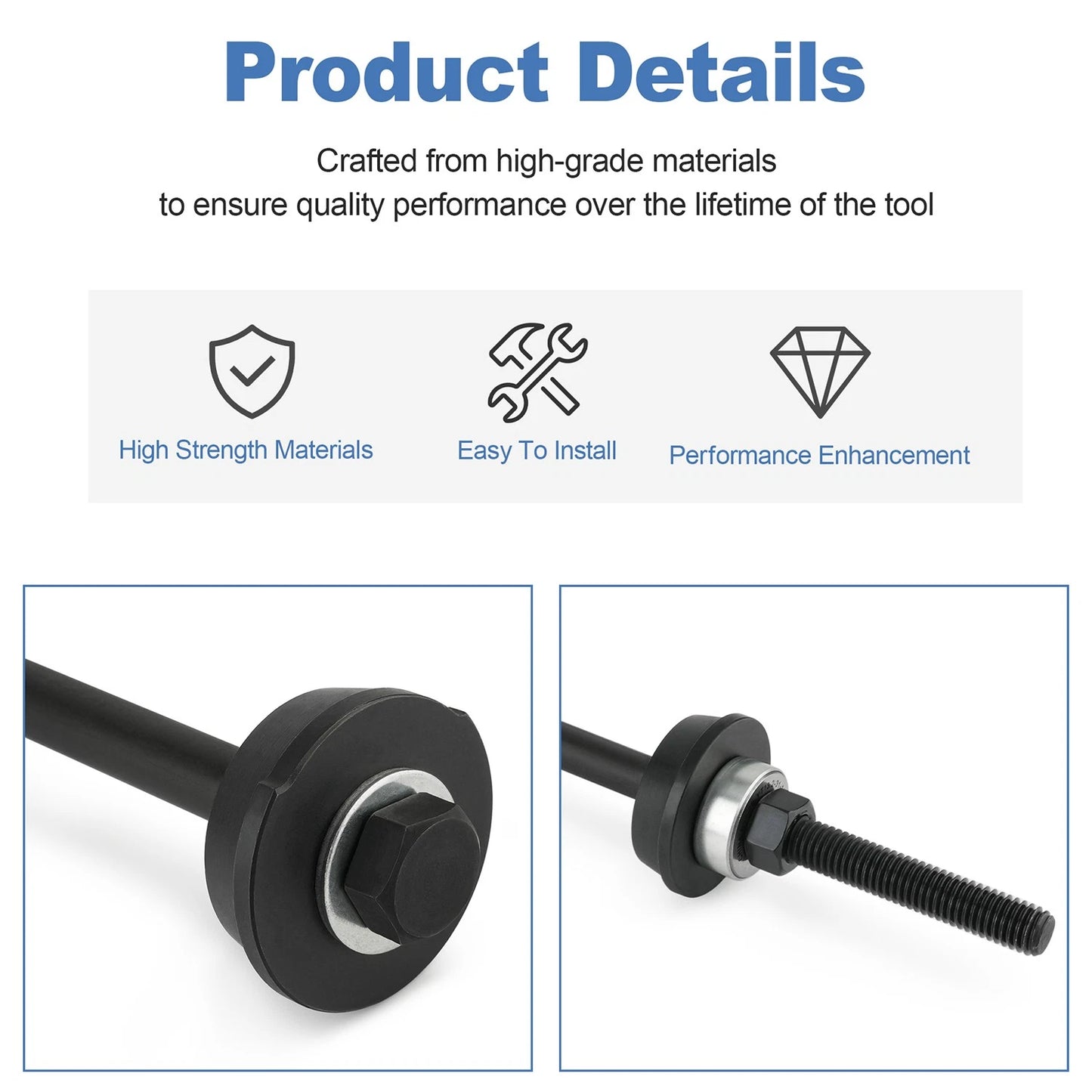 Steering Head Stem Bearing Cups and Races Installer For Harley-Davidson Big Twin