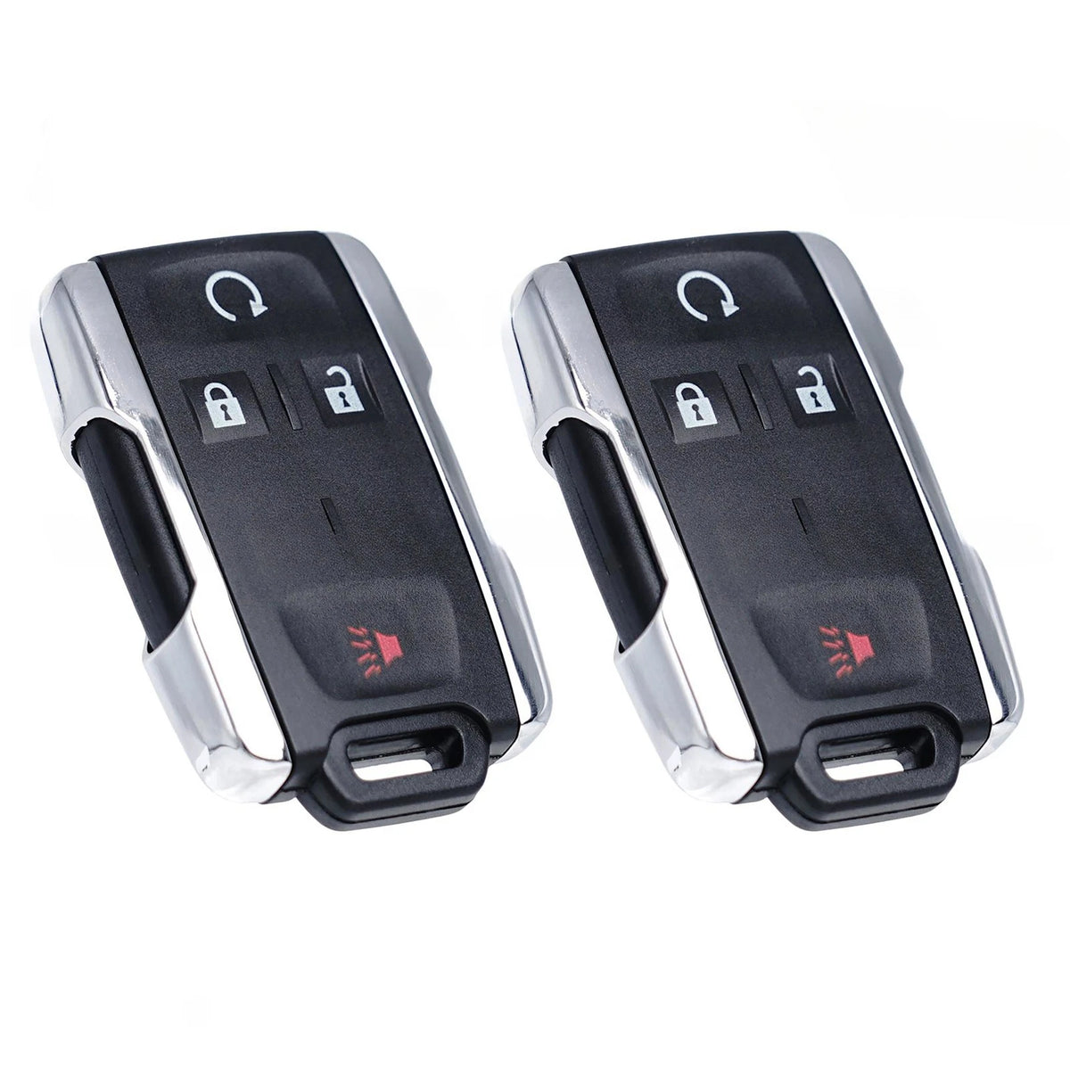 2PCS Keyless Remote Key Fob Auto Accessories For Chevrolet Silverado 2014-2018