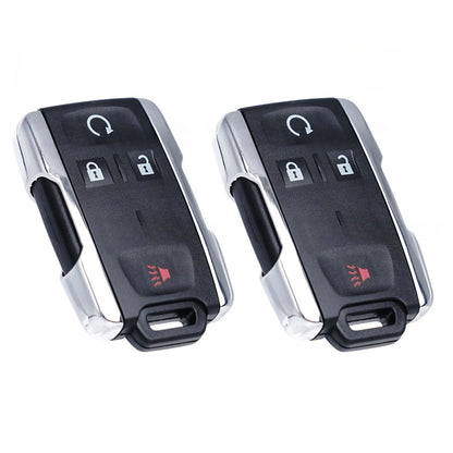 2PCS Keyless Remote Key Fob Auto Accessories For Chevrolet Silverado 2014-2018