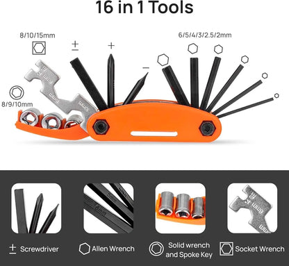 MORITAS PET Bike Repair Kit 9.0 Inches X 3.0 X 2.2", Black And Orange