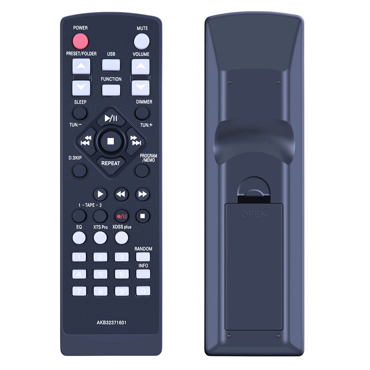 AKB32371601 Replace Remote Control For LG Audio LMS-W550 LM-U1050 LM-U1350