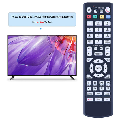 Replace Remote Control For KATINA TV Box Micro HD Relax Dune HD 53D TV-101