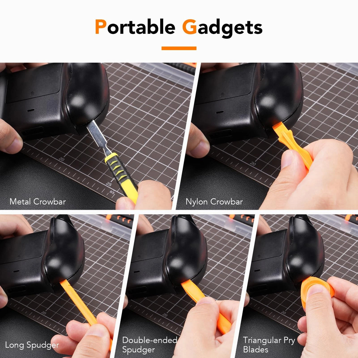 JOREST Cleaning Repair Tool Kit for PS5 PS4, with PH00 PH0 PH1 Colorful