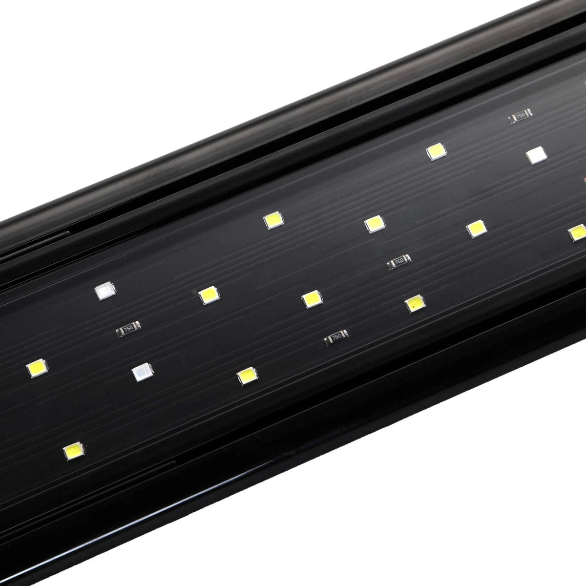 AQUANEAT LED Aquarium Light Full Spectrum 12 11"-14", light cover is black