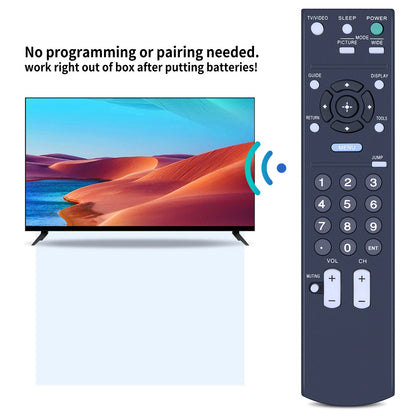 RM-YD021 Remote Control For Sony TV KDL-26ML130 KDL-26M3000 KDL-32M3000