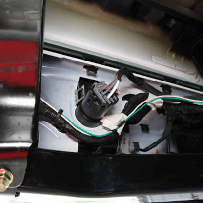 Trailer Brake Harness Towing 7-Pin Round/4-Pin Flat Plug Connector fits Ford