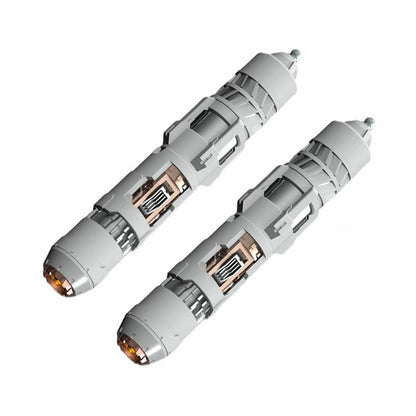 2 Pcs Fuel Tank Kit For Gundam HG 1/144 Model Kit Decoration Collection