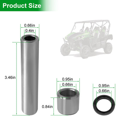Suspension Rear Knuckle Bearing Bushing Seal Kit 50-1228 For Kawasaki KRF800