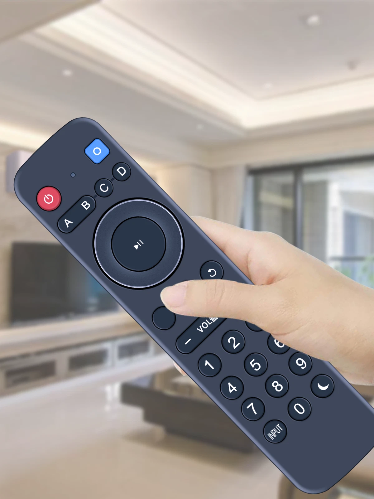 Replacement Remote Control For SANSUI RS-1000 RTRS1000