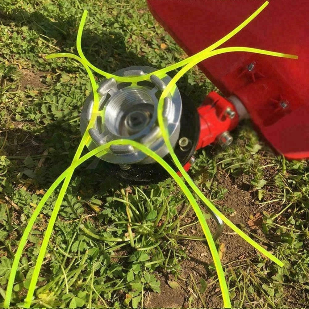 Durable Trimmer Head Line Grass Cutter String Speed Feed Bump Lawn Mower Brush