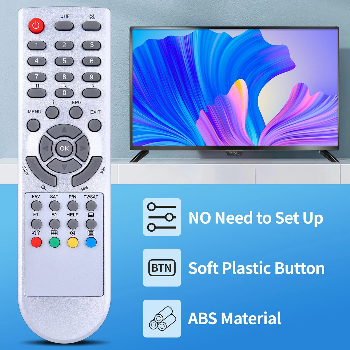 Replace Remote Control For Globo Opticum Digital 4000 4050 4100 7000 7010