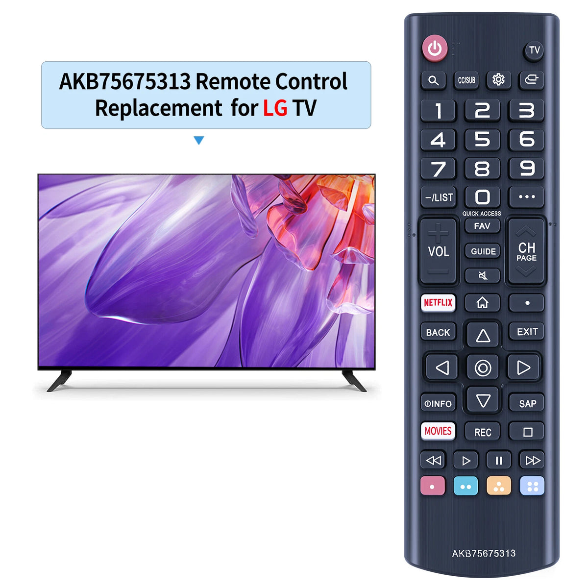 AKB75675313 Remote Control For LG TV 60UM6900PUA 65UN7100PUA 70UM7350PUA