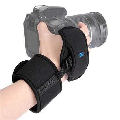 Adjustable Neoprene Wrist Stabilizing Strap Band For Canon Nikon SLR/DSLR Camera
