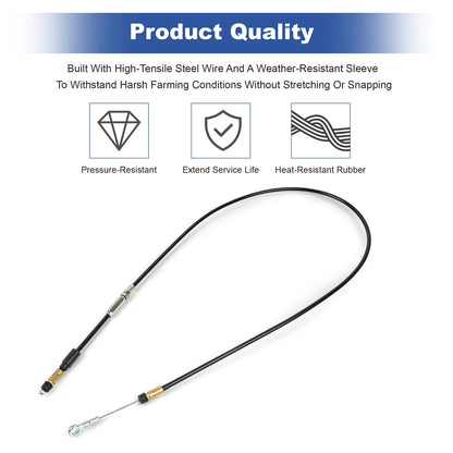 SBA312070200 Hand Throttle Cable 40.74"  for  Holland Boomer 4055 4060 TC48DA