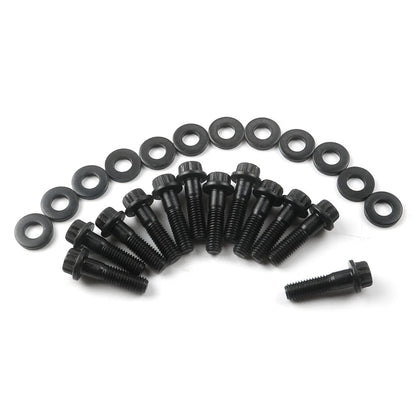 For Chevy SBC/GenIII LS 3/8" Flange 12PT Header Bolt Kit Replace 134-1202