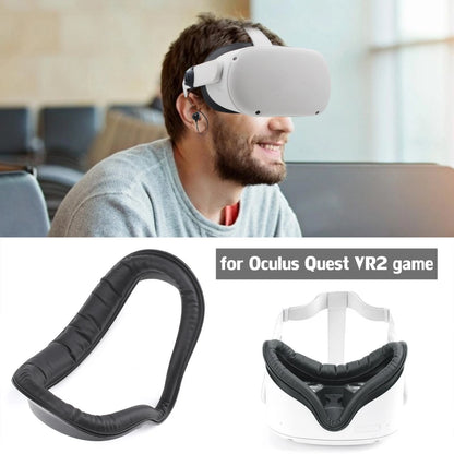 Waterproof Leather Sponge Cushion Face Cover Eye Mask Pad For Oculus Quest 2 VR
