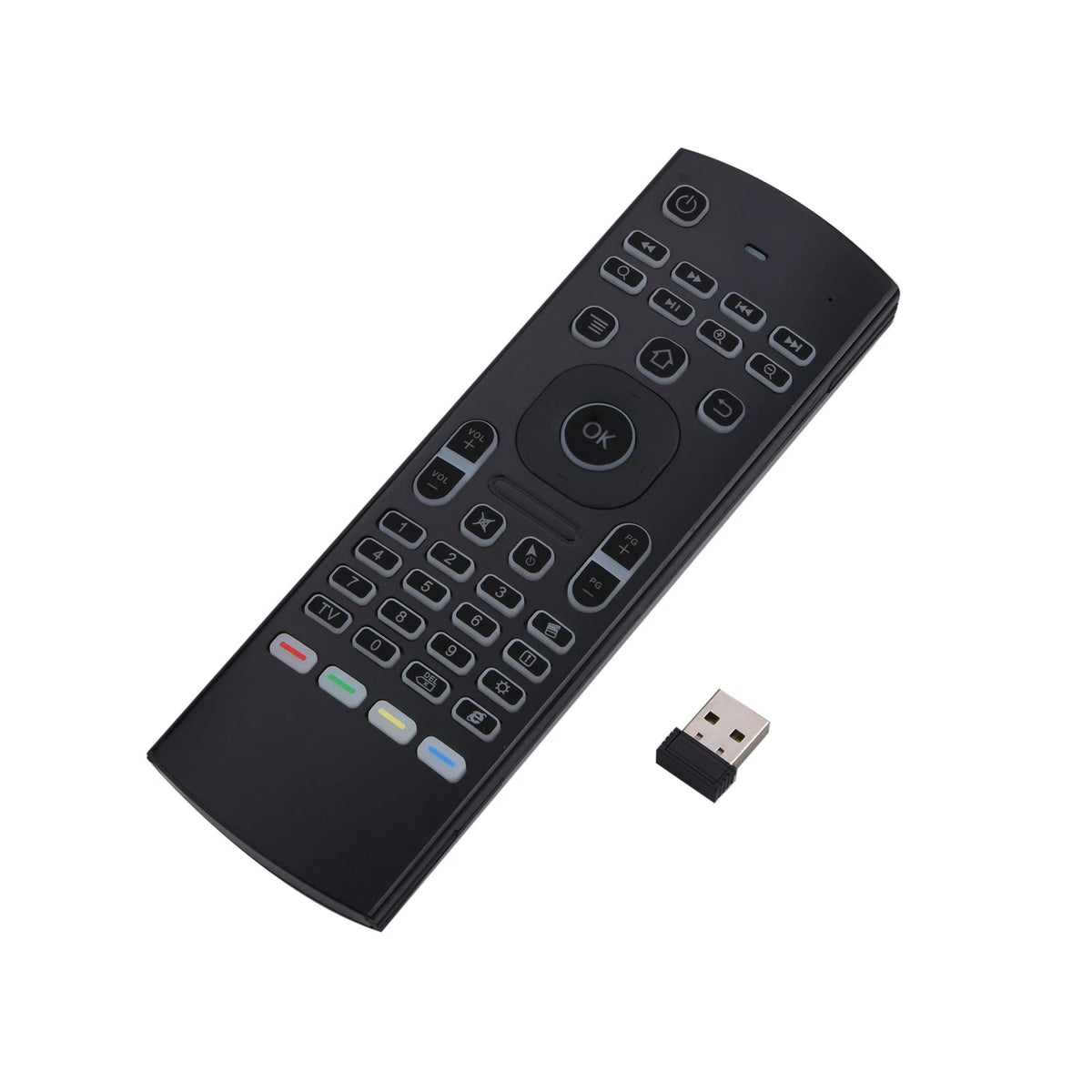 Remote Control MX3 Backlight Air Mouse 2.4G RF Keyboard For KODI TV BOX PC E