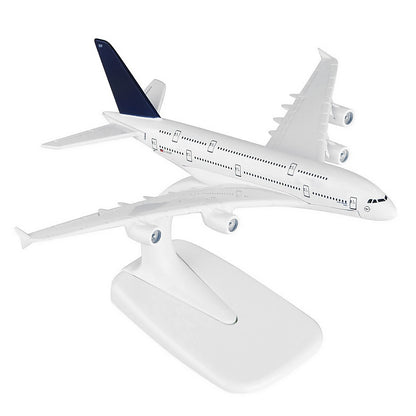 1:400 A380 German Lufthansa Airbus Civil Airliner Model Aircraft Model Ation