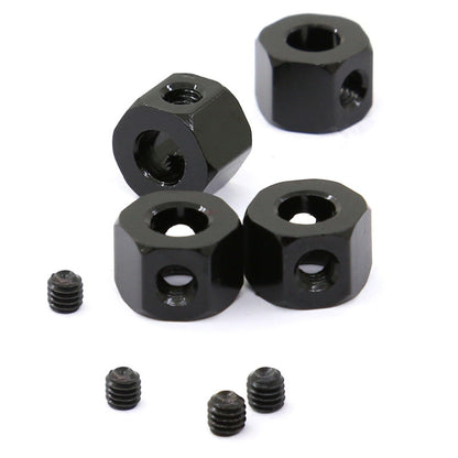 4PCS 5mm to 12mm Wheel Hub Hex Adapter For WPL D12 C14 C24 B14 B16 MN D90 D91