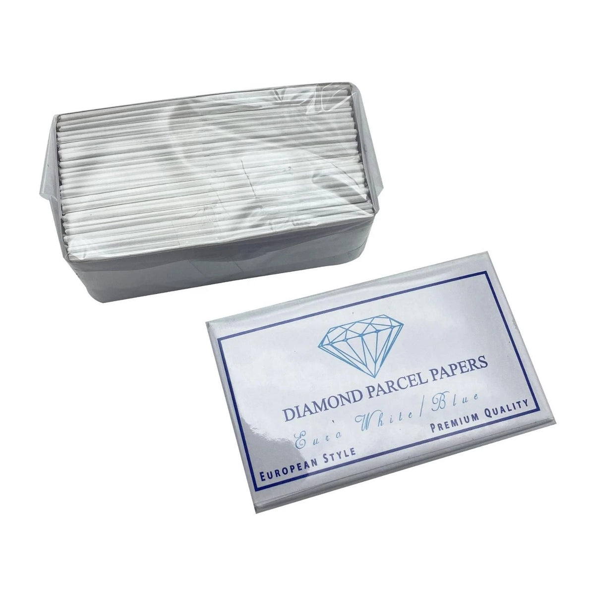 25Pcs Diamond Parcel Paper Gemstone Jewelry Packaging Gemstone Storing Pack