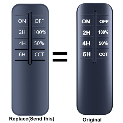 Replacement Remote Control For Outdoor Solar Pendant Lights (SL0301BLK)